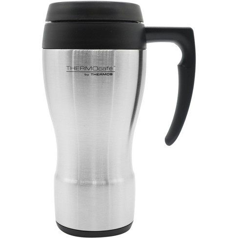 Thermos 16 oz. Granite Black Stainless Steel Travel Mug EA