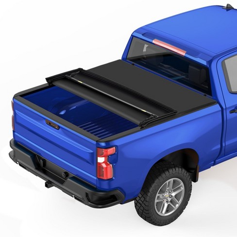 Whizmax Truck Bed Tonneau Cover Compatible with Chevy Silverado/GMC Sierra/Ford F150/Dodge Ram - image 1 of 4