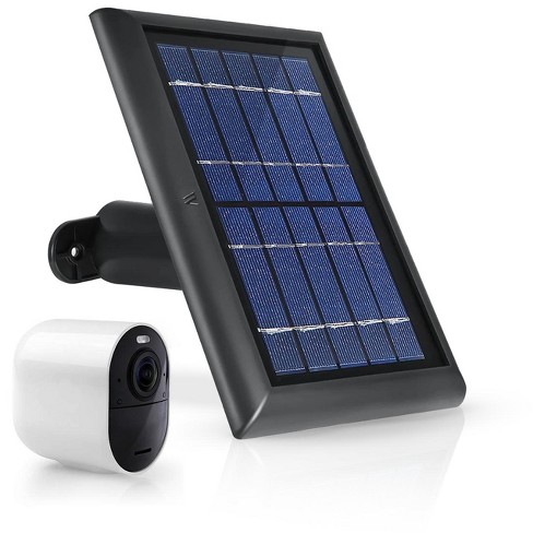Wasserstein Solar Panel With Arlo Ultra/ultra 2, Arlo Pro 3/pro And Arlo Floodlight Only With Cable (1 Pack, Black) : Target