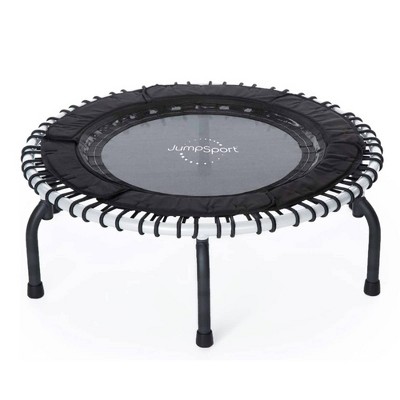 JumpSport 39" White Steel Frame Mini Fitness Trampoline