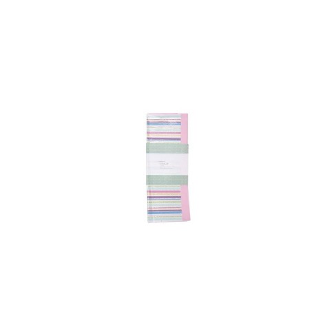 Jam Paper Gift Tissue Paper Colorful Glitter Stripes 4 Sheets/pack  7050836391 : Target