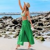 Women's Isla Muse Green Maxi Cover Up Skirt - Cupshe - 2 of 4