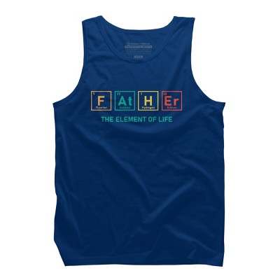 Men's Design By Humans Dad Handsome, Charming, See Also ATM By Tank Top