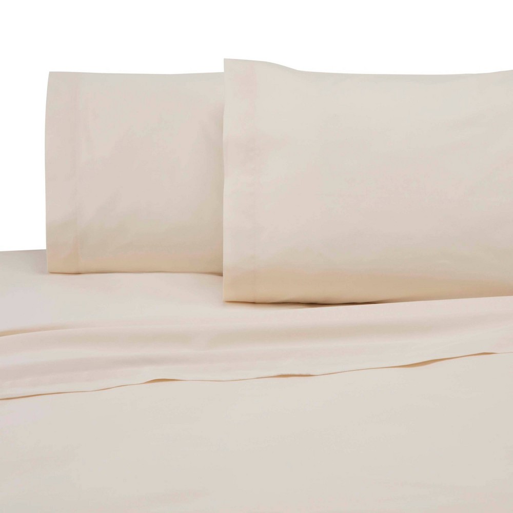Photos - Bed Linen Martex Twin XL Solid Sheet Set Ivory  