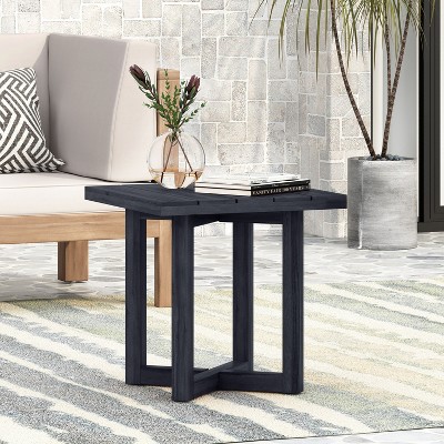 Dracelo Square End Table, Black
