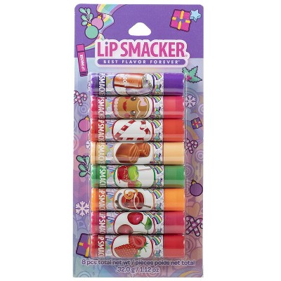 Lip Smacker Holiday Party Pack Lip Gloss - 8pc - 1.12oz