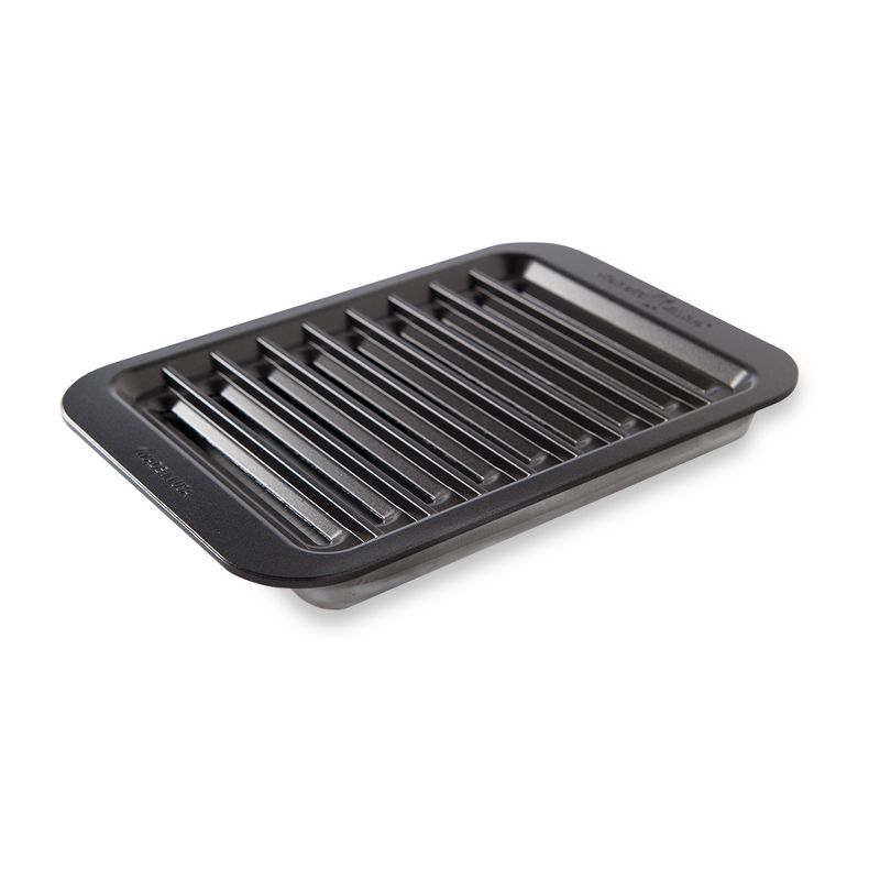 Nordic Ware Compact Cast Grill and Sear, Small, Black, 1 of 5