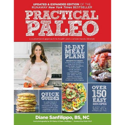  Practical Paleo, 2nd Edition (Updated and Expanded) - by  Diane Sanfilippo (Hardcover) 