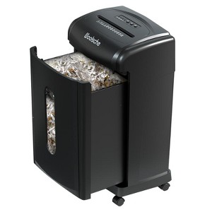DOMETOUR Large Capacity Heavy Duty Document Shredder 19-Sheet Cross-Cut Paper/Credit Card Shredder with 7.93 Gallon Pullout Wastebasket & 4 Castor - 1 of 4