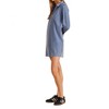 Women's Tab Sleeve Denim Shirt Dress - bobi - 2 of 4