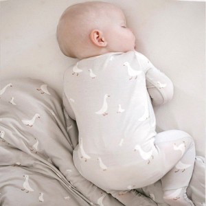 günamüna® Baby Bamboo Rayon Sleeper Pajama with DIAPER-ZiP - 1 of 4