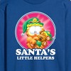 Men's - Garfield - Santas Little Helpers Long Sleeve Graphic T-Shirt - 2 of 4