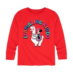 Boys' - Disney - Llamazing Kiddo Long Sleeve Graphic T-Shirt - 1 of 4