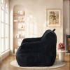 CAVINAS Oversize Bean Bag Sofa Chair for Adults, Bean Bag Chair with High Density Memory Foam & Armrest - 3 of 4