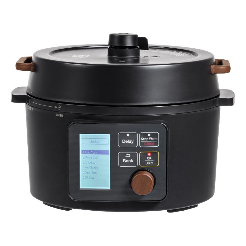IRIS USA Pressure Rice Cooker Japanese 3 Qt. and 8-in-1 Electric Pressure Cooker, Slow Cooker, Rice Cooker, Steamer, Sear & Sauté, for 2-3 People with, 1 of 10