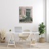 Stupell Industries Spring Bicycle Lush Floral Bouquet Vintage City Architecture, 30" x 40" - 2 of 4