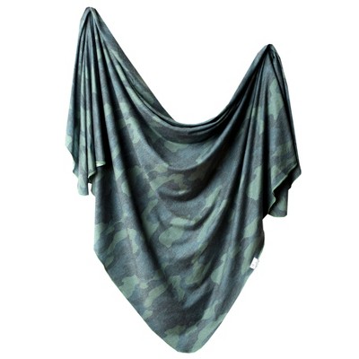 thumbnail image 2 of Copper Pearl Large Premium Knit Baby Swaddle Receiving Blanket Newport 2 of 13