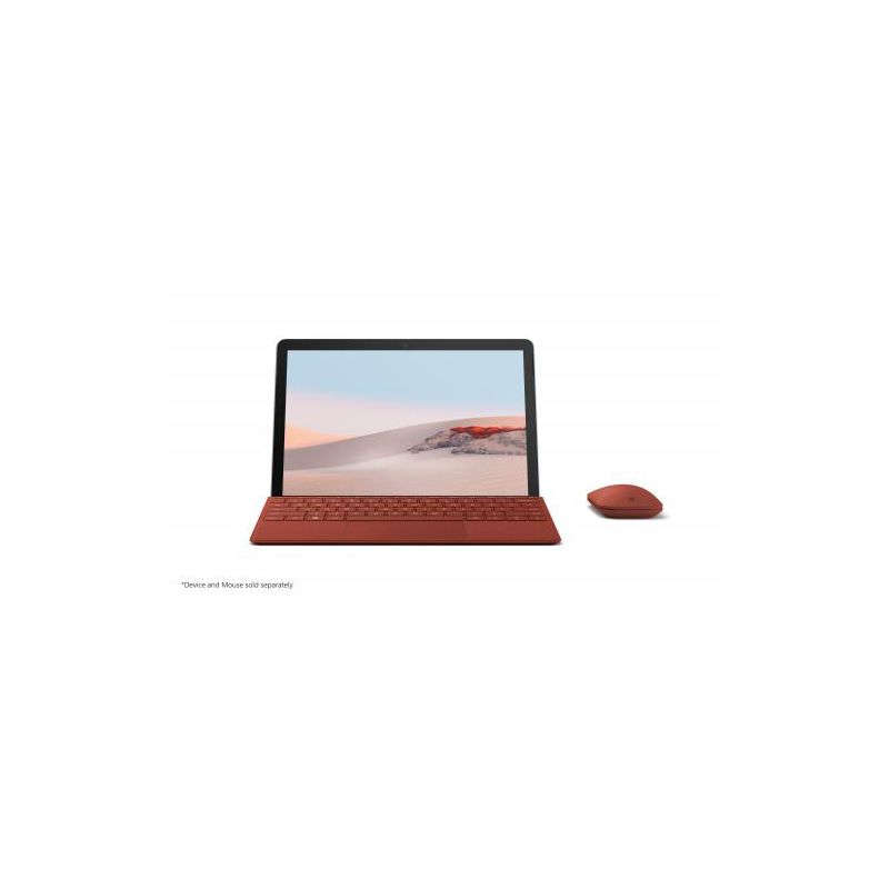 Microsoft Surface Go Signature Type Cover Poppy Red - Pair w/ Surface Go, Surface Go 2, Surface Go 3 - A full keyboard experience, 5 of 6