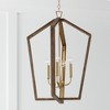 Capital Lighting Maren 4 - Light Pendant in  Nordic Wood/Matte Brass - 4 of 4