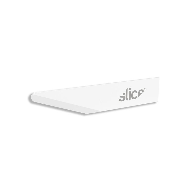 Slice 10518 Replacement Craft Knife Scalpel Blades - Straight Edge, Rounded Tip - Finger-Friendly Safety Blade - Pack of 4, 3 of 5