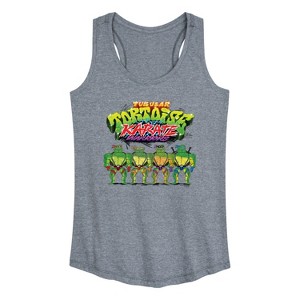 Women's - Teenage Mutant Ninja Turtles - TMNT Turtles Graphic Racerback Tank - 1 of 4