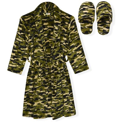 Sleep On It Boys Plush Fleece Robe with 3D Character Hood