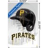 Trends International MLB Pittsburgh Pirates - Drip Helmet 22 Unframed Wall Poster Prints - 3 of 4