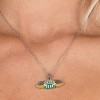FRIENDS TV Show Fashion Central Perk Silvertone Necklace, 18 + 3" - 2 of 4