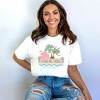 Simply Sage Market Women's Beach Bum Stripes Short Sleeve Garment Dyed Tee - 2 of 3