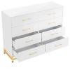 8-Drawer Dresser for Bedroom - Large Wood Storage Chest with TV Stand Functionality - 2 of 4