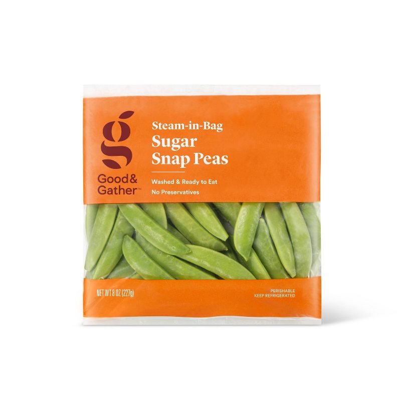 Sugar Snap Peas - 8oz - Good & Gather&#8482;, 1 of 5