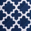Design Imports  Lattice Oven Mitt & Potholder Kitchen Set 2 Piece, Nautical Blue, Om 6X13", Ph 8X9" - 3 of 4