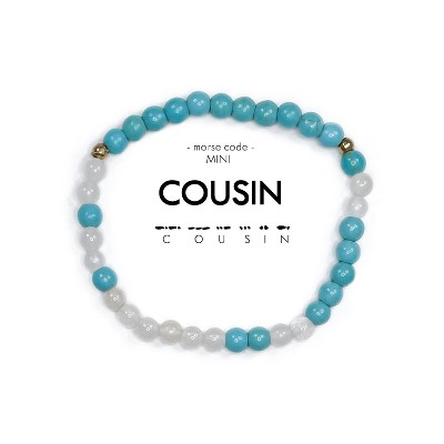 ETHIC GOODS Girl's 4mm Morse Code Bracelet MINI [COUSIN] - image 4