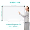 JIONJOY 36x24" Magnetic Dry Erase Board - Dual Mount (Wall/Stand), Removable Pen Tray & Aluminum Frame for Office, Home, Classroom - 2 of 4