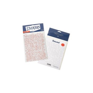 Thousand Jr Helmet Decals Sticker Sheet - Super Shapes - 1 of 2