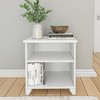 Plank+Beam Solid Wood Nightstand with Shelves - 2 of 4