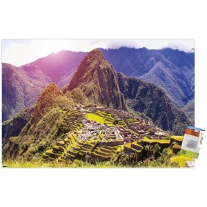 Trends International Wonders of the World - Machu Picchu Unframed Wall Poster Prints - 1 of 4