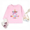 The Juniper Shop Birthday Girl Unicorn Toddler Long Sleeve Tee - 2 of 4