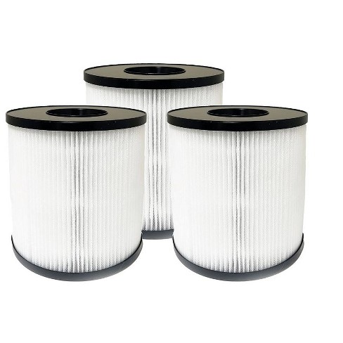 Nispira 3-in-1 True HEPA Activated Carbon Filter Replacement For Bissell MYair Pro Hub Air Purifier 3139A 2905A Part 3069 3389. 3 Packs - image 1 of 4