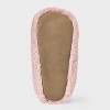 Women's Plush Faux Fur Cozy Slipper Socks with Slip Resistant Soles - Auden™ - 4 of 4