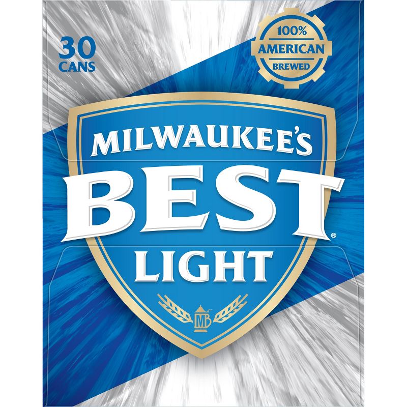 Milwaukee&#39;s Best Light Beer - 30pk/12 fl oz Cans, 5 of 10