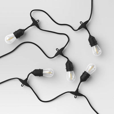 White Cord String Lights Clear - Room Essentials™