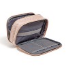 U Brands 8"x5.25" Dual Zip Corduroy Tech Organizer Dusty Rose - 4 of 4