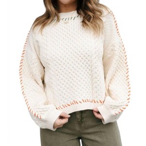 Mystic Muse Sleeveless Stripe Sweater main image 1