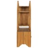 vidaXL Cabinet with Yin Yang Shelf Hallway Storage Cabinet Solid Wood Teak - 26.8" x 10.2" x 32.7" - 4 of 4
