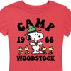 Women's - Peanuts - Camp Woodstock Short Sleeve Graphic T-Shirt - 2 of 4