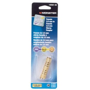 Monster 140561-00 Audio WYE Cable Coupler - 1 of 1