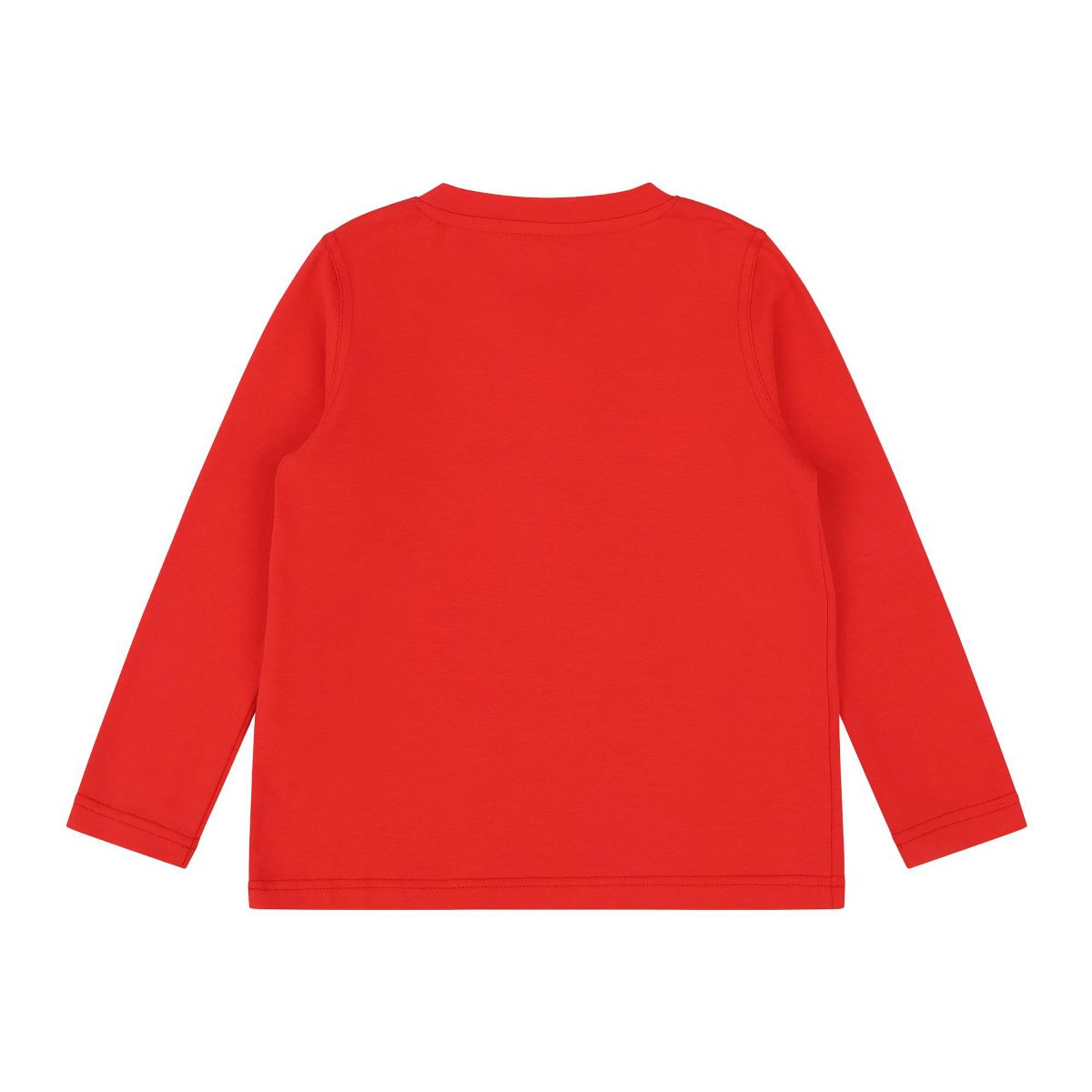 Mixed Up Clothing Boys Pocket Long-Sleeve Henley Shirt - Red Multicolor - thumbnail 2