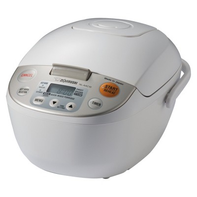 Zojirushi 5.5 Cup Micom Rice Cooker And Warmer - Stainless - Ns-tsc10a :  Target