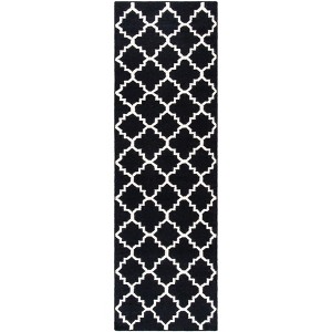 Dhurries DHU554 Hand Woven Flat Weave Indoor Rugs - Safavieh - 1 of 4